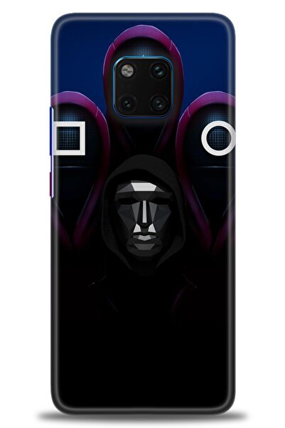 Rulet Aksesuar غطاء متوافق مع هاتف هواوي ميت 20 برو HD مطبوع - غطاء سيليكون م...