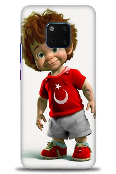 Rulet Aksesuar غطاء متوافق مع هاتف هواوي ميت 20 برو HD مطبوع - غطاء سيليكون ب...