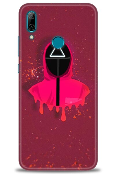 Rulet Aksesuar حافظة متوافقة مع هاتف هواوي بي سمارت 2019 HD مطبوع + واقي شاشة...