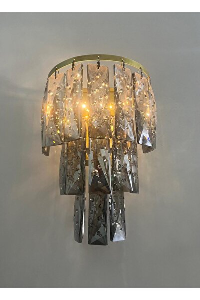 gaziantepavize Rüzgar Gold Kasa Lux Füme Taşlı Günışığı Ledli 3 Katlı Pilli A...