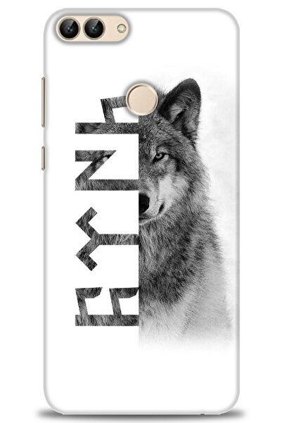 Rulet Aksesuar غطاء متوافق مع هاتف هواوي بي سمارت HD مطبوع - غطاء سيليكون مصم...