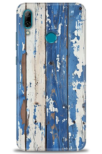 Rulet Aksesuar حافظة متوافقة مع هاتف هواوي بي سمارت 2019 HD مطبوع + واقي شاشة...