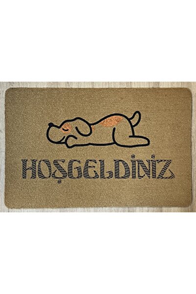 Aless Patterned Door Mat 45X70 cm