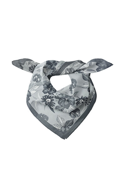 Sultan İpek Floral Patterned Scarf / Bandana 50X50Cm