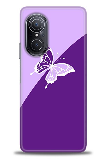 Rulet Aksesuar غطاء متوافق مع هاتف هواوي نوفا 9 SE HD مطبوع - غطاء سيليكون مص...