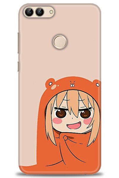 Rulet Aksesuar غطاء متوافق مع هاتف هواوي بي سمارت HD مطبوع - غطاء سيليكون بتص...