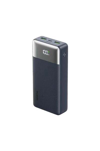 oraimo Power Bank PowerNova USB-C and 2-USB Ports 22.5W - Black
