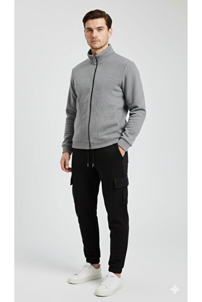 AYMİRA TEKSTİL UNİSEX TAM FERMUAR RELAX FİT RAHAT KESİM POLAR