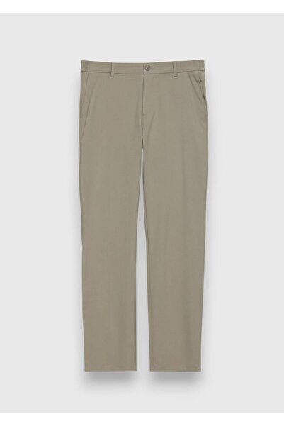 Ramsey Mink Plain Woven Jogging Fit Casual Trousers