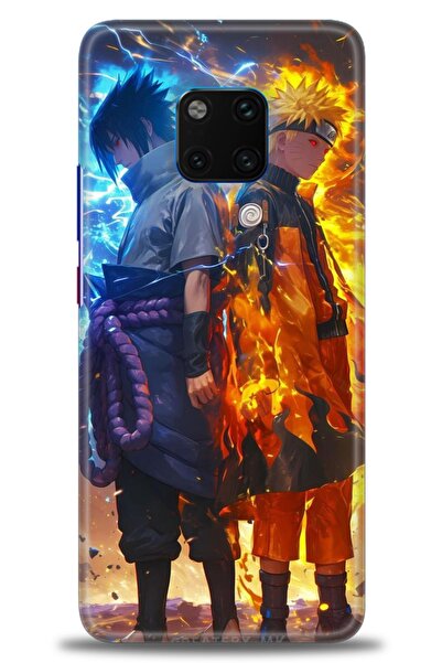 Rulet Aksesuar غطاء متوافق مع هاتف هواوي ميت 20 برو HD مطبوع - غطاء سيليكون م...