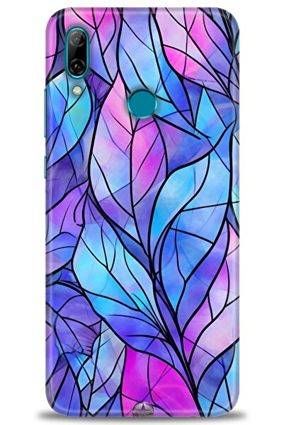 Rulet Aksesuar حافظة متوافقة مع هاتف هواوي بي سمارت 2019 HD مطبوع + واقي شاشة...