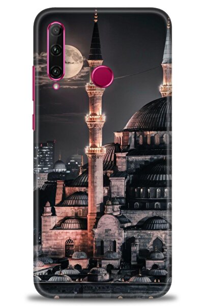 Rulet Aksesuar غطاء متوافق مع هاتف هواوي هونر 20 لايت HD مطبوع - غطاء سيليكون...