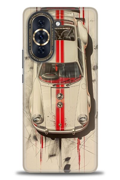 Rulet Aksesuar غطاء متوافق مع هاتف هواوي نوفا 10 HD مطبوع - غطاء سيليكون مصمم...