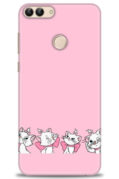 Rulet Aksesuar غطاء متوافق مع هاتف هواوي بي سمارت HD مطبوع - غطاء سيليكون مصم...