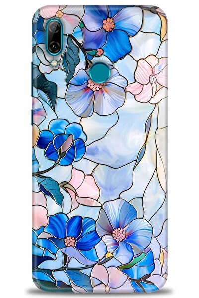 Rulet Aksesuar غطاء متوافق مع هاتف هواوي بي سمارت 2019 HD مطبوع - غطاء سيليكو...