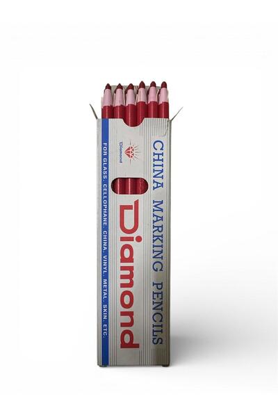 Sanse Dermatograph Diamond Red Erasable Marker Pen – Glass, Metal, Plastic