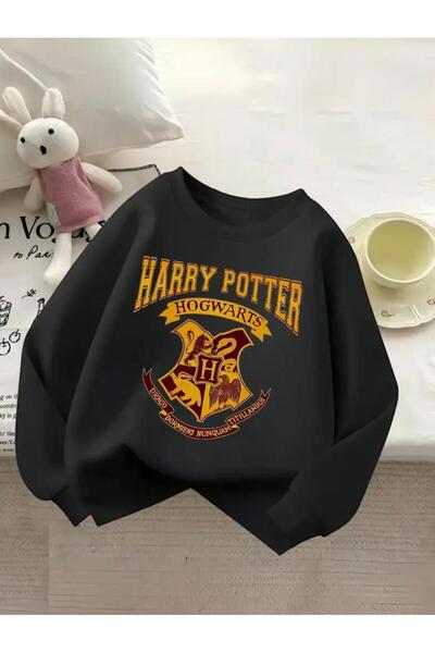 Oceanwear هاري بوتر مطبوع سويت شيرت برقبة دائرية مبطن بالصوف للجنسين