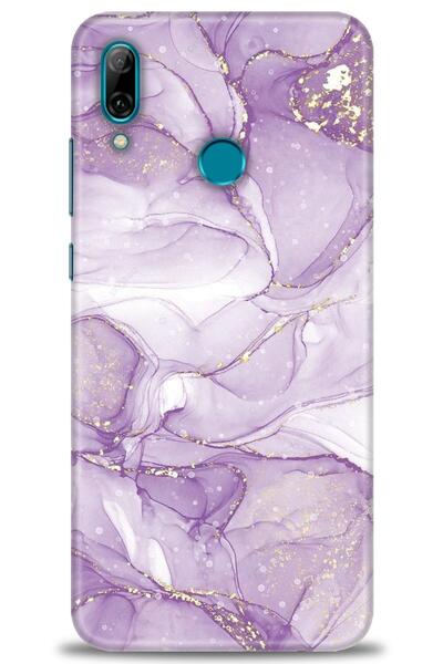 Rulet Aksesuar حافظة متوافقة مع هاتف هواوي بي سمارت 2019 HD مطبوع + واقي شاشة...