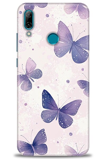 Rulet Aksesuar حافظة متوافقة مع هاتف هواوي بي سمارت 2019 HD مطبوع + واقي شاشة...