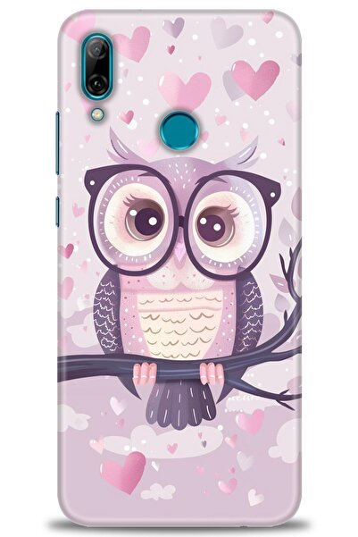 Rulet Aksesuar غطاء متوافق مع هاتف هواوي بي سمارت 2019 HD مطبوع - غطاء سيليكو...