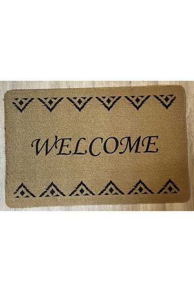 Aless سجادة مدخل منقوشة مقاس 45×70 سم