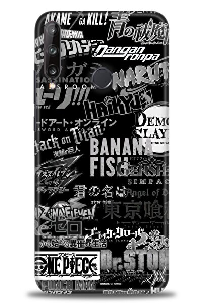 Rulet Aksesuar غطاء متوافق مع هاتف هواوي P40 Lite E HD مطبوع - غطاء سيليكون ب...