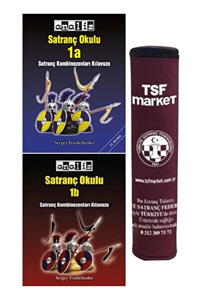 Analiz Yayınları Satranç Kitap Seti “ Satranç Eğitimi Antrenör Onaylı” Satran...