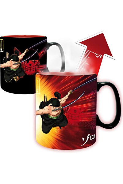 ABYstyle كوب ون بيس زورو وسانجي 16 أونصة يتغير لونه مع الحرارة