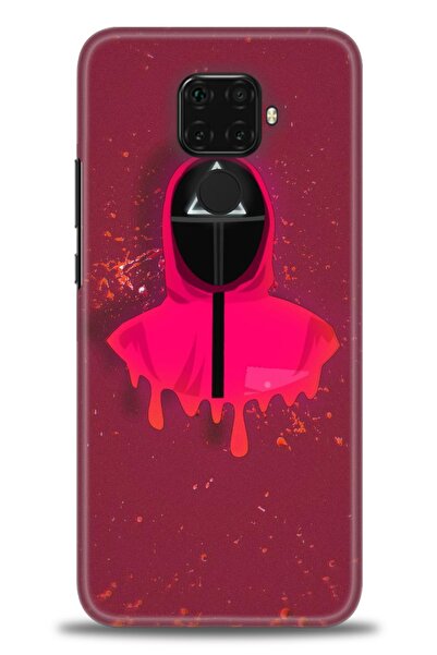 Rulet Aksesuar غطاء متوافق مع هاتف هواوي ميت 30 لايت HD مطبوع - غطاء سيليكون ...