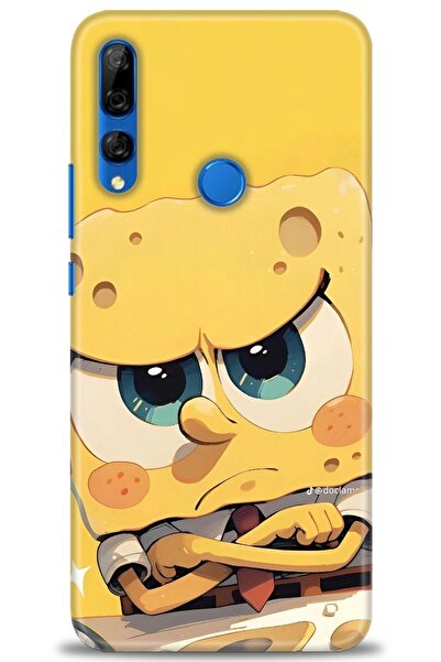 Rulet Aksesuar غطاء متوافق مع هاتف هواوي Y9 برايم 2019 HD مطبوع - غطاء سيليكو...