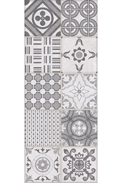 EGE SERAMİK 200X500 GENESIS PATCHWOR GRI - 1 kutu 1. m2