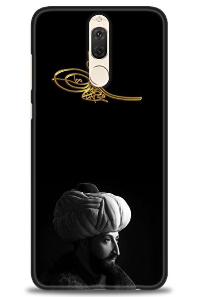 Rulet Aksesuar غطاء متوافق مع هاتف هواوي ميت 10 لايت HD مطبوع - غطاء سيليكون ...