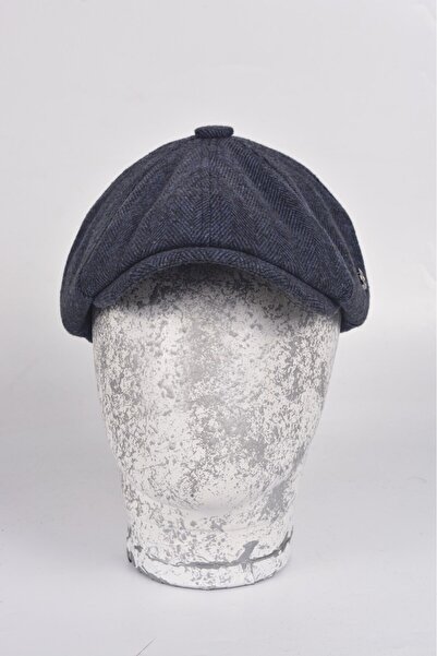 mercantoptan Winter 8 Pieces Genuine Wool Model Peaky Blinders Cap Hat