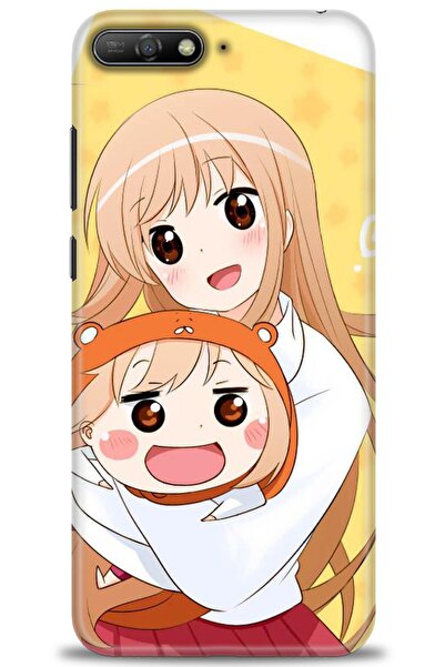 Rulet Aksesuar غطاء متوافق مع هاتف هواوي Y6 2018 مطبوع بدقة عالية - غطاء سيلي...