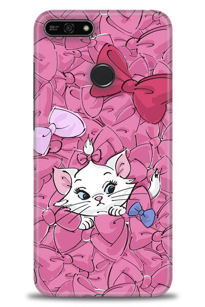 Rulet Aksesuar غطاء متوافق مع هاتف هواوي هونر 7A HD مطبوع - غطاء سيليكون مصمم...