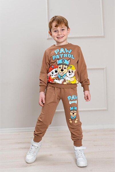 ÖRZİ Kids MEVSİYLİK ba cu imprimeu ip costum de trening pentru băieți 3-10 ani