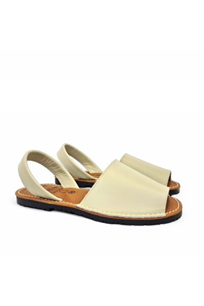 Avarca Genuine leather sandals, CLASIC GEL Beige