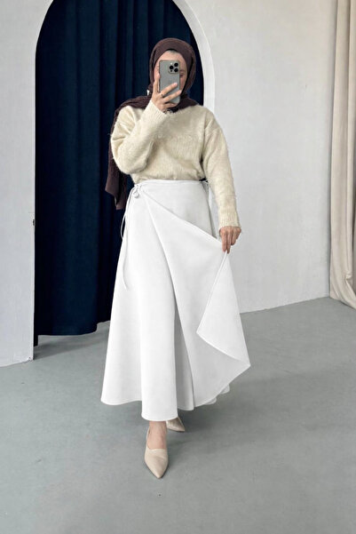 BALCOLLECTİON fustă scuba cu legături