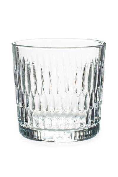 Pasabache Pasabahce RAIN Tumbler Set – 320ml, 3-Piece | Textured Glass Tumblers