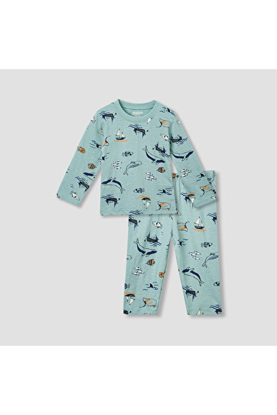 Juniors طقم تي شيرت وبيجامة مطبوع