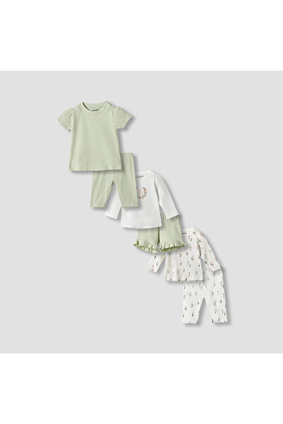 Juniors Printed T-shirts and Pyjamas - Set of 3