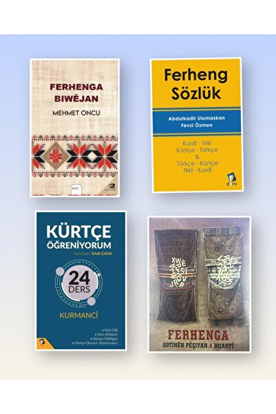 Dara Yayınları Kürtçe Öğrenme Seti