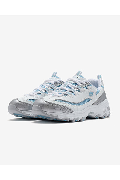 SKECHERS D'lites - CHROMATIC Kadın Beyaz Sneakers 150246 WSLB