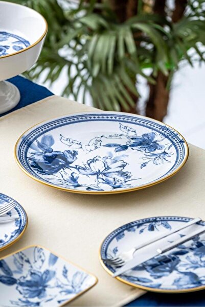 ACAR Freesia 6 Kişilik Servis Tabağı - 26 cm