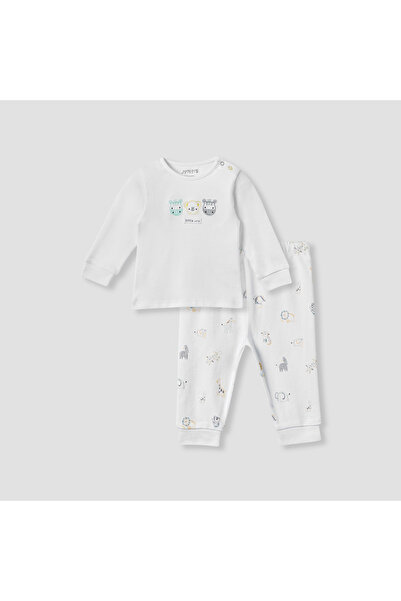 Juniors Printed T-shirt and Pyjama Set