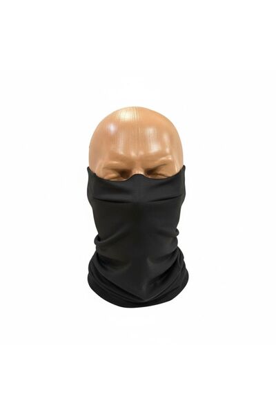 DOĞAN ASKERİ MALZEME قناع وقبعة راكبي الدراجات النارية السوداء - سبروكو باف -...