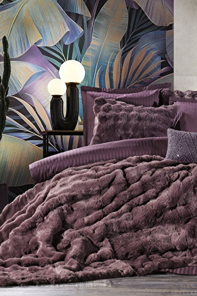 ZEBRACASA Bonny Çift Kişilik Nevresimli Yatak Örtüsü Seti