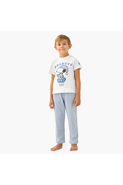 CPLG Peanut Print T-shirt and Pyjama Set