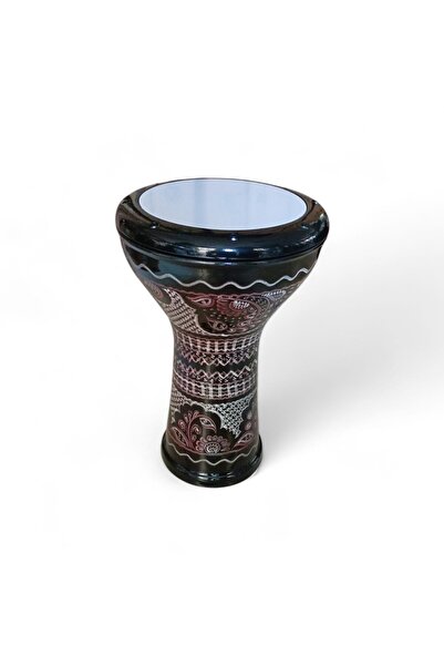 LongMoon ME6ISL1 Çömlek Darbuka İşlemeli - Kılıf Hediyeli