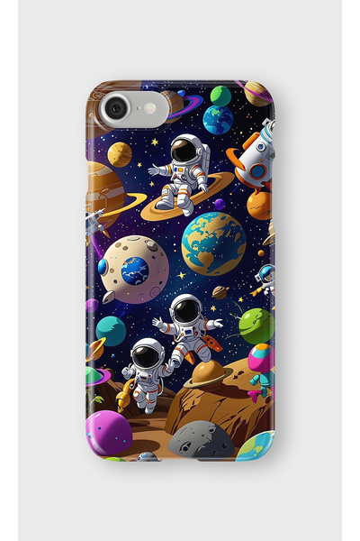 lelia حافظة هاتف شفافة متوافقة مع iPhone 6 و6s مطبوع |   المجموعة: كوزميك ويس...